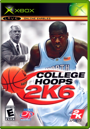 College Hoops 2K6 (USA) 2D Box Front